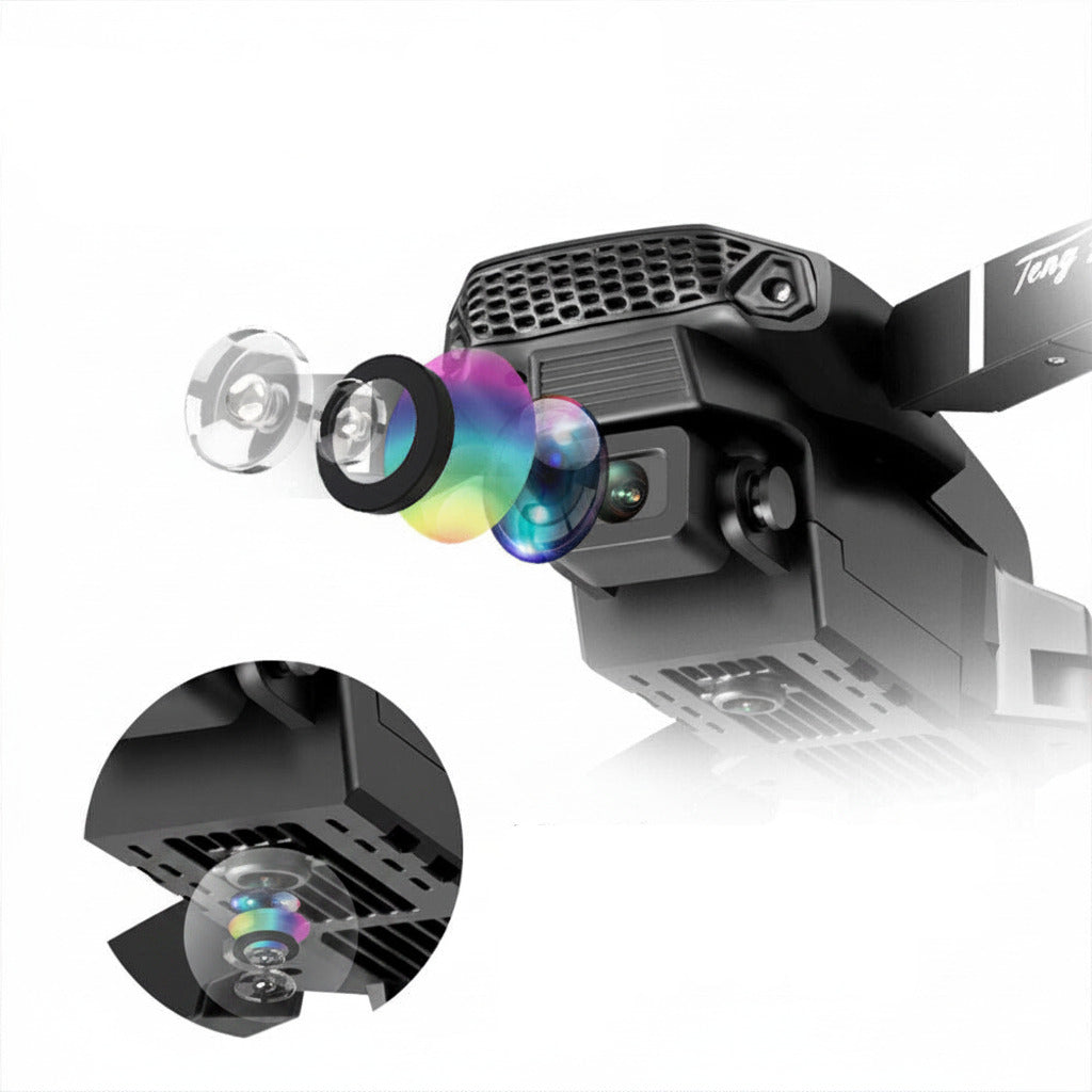 Drones with 4K HD pixels and 120-degree range shooting capabilities, featuring a bottom lens for aerial perspective switching.